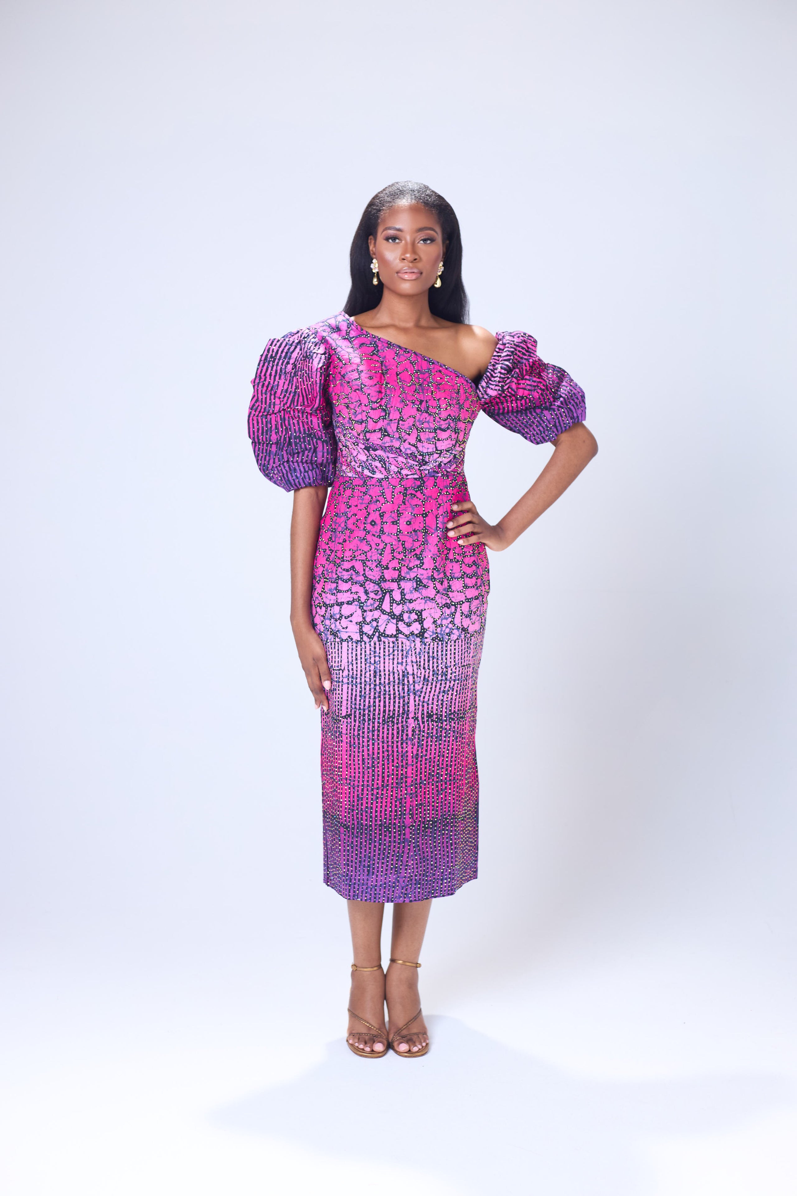 Elegant midi dress outlet